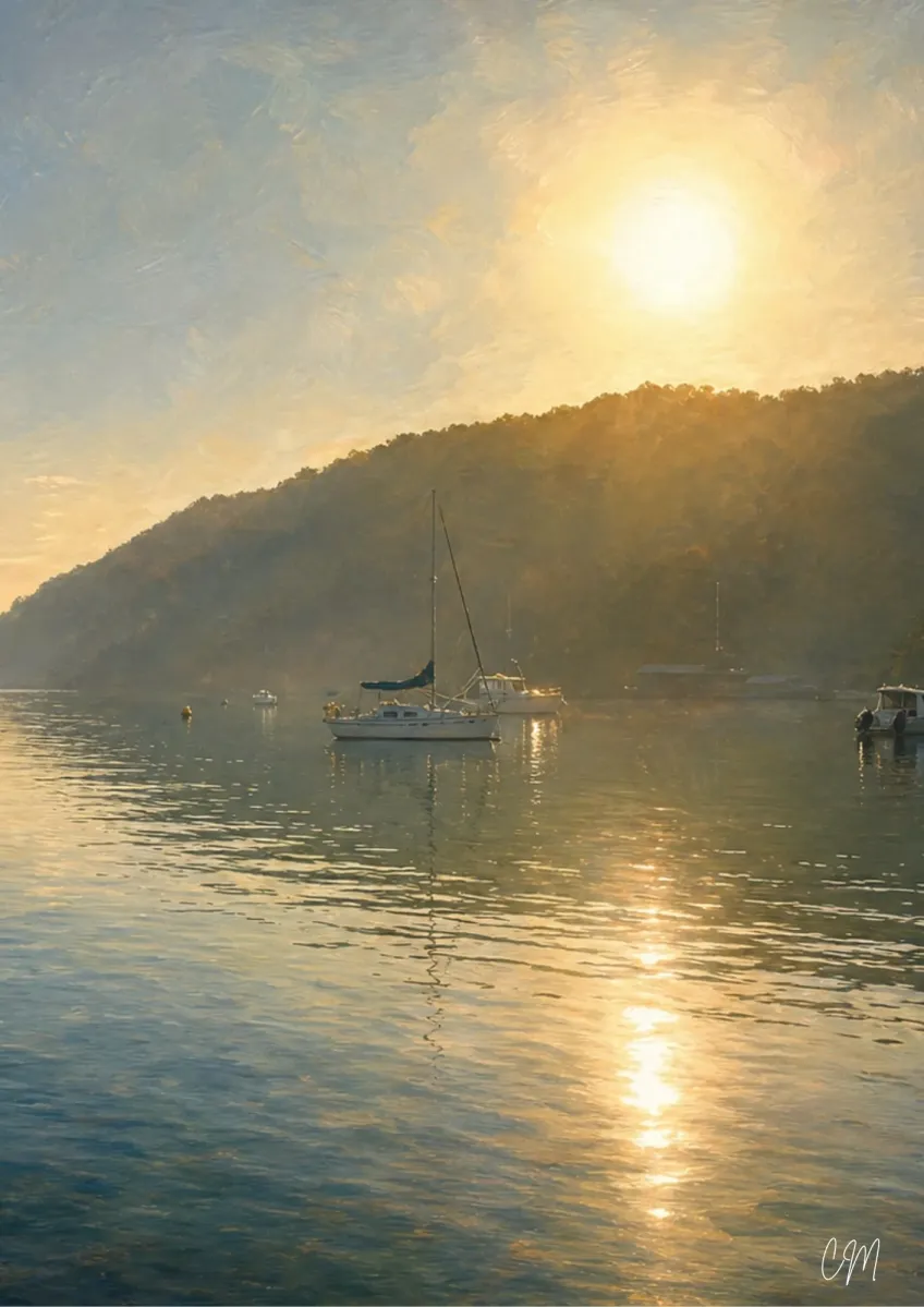 Misty Morn Marlborough Sounds
